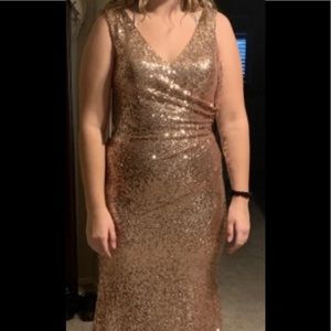 Revelry ROSE GOLD Dawson Sz 10 NEW, NEVER WORN